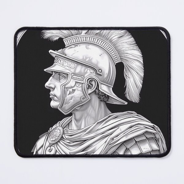 Item preview, Roman centurion seal designed and sold by Trono-de-Metal.