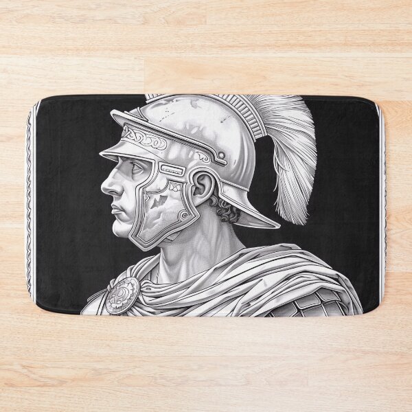 Item preview, Roman centurion seal designed and sold by Trono-de-Metal.