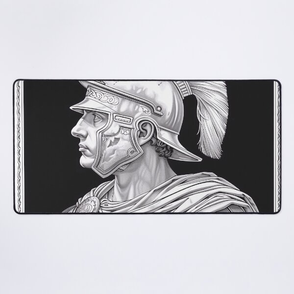 Item preview, Roman centurion seal designed and sold by Trono-de-Metal.