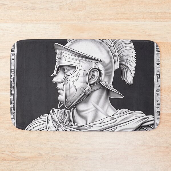 Item preview, Roman centurion seal designed and sold by Trono-de-Metal.