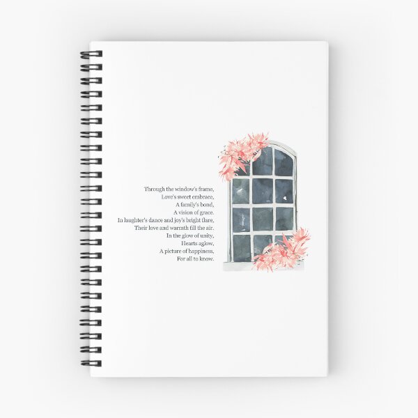 Item preview, Through the Window's Frame Poetry designed and sold by TheFocusedShop.