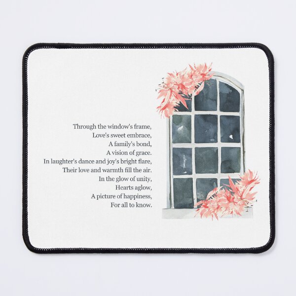 Item preview, Through the Window's Frame Poetry designed and sold by TFHStore.