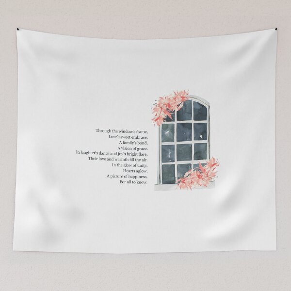 Item preview, Through the Window's Frame Poetry designed and sold by TFHStore.