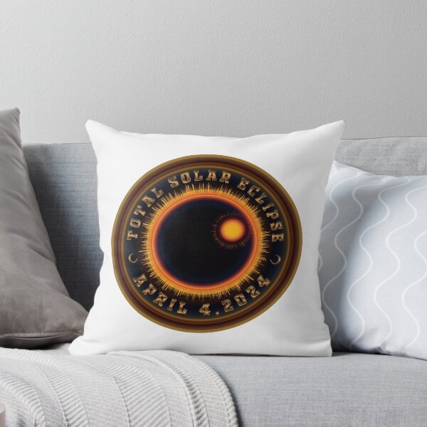 Item preview, Eclipse solar total 2024 - Ciencia designed and sold by Whimsical Thinker.