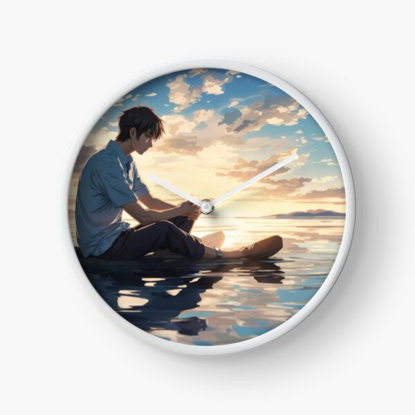 Item preview, anime sad men in sea art designed and sold by Amitabr14.