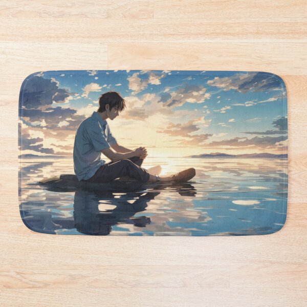 Item preview, anime sad men in sea art designed and sold by Amitabr14.