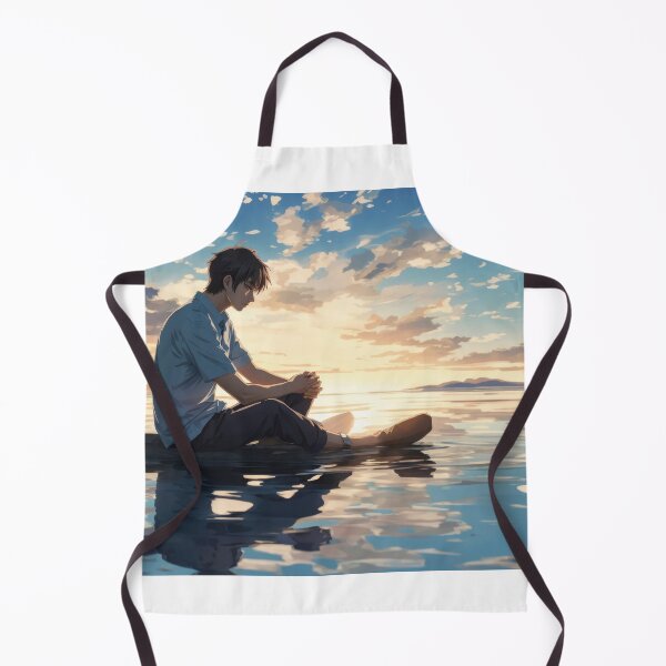 Item preview, anime sad men in sea art designed and sold by Amitabr14.