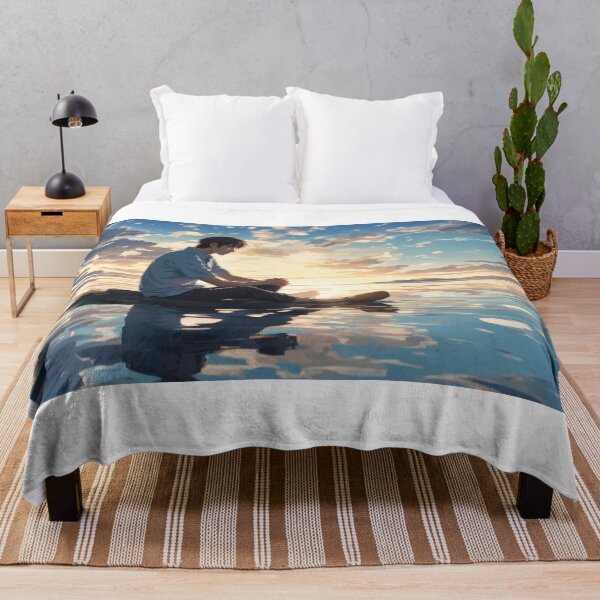 Item preview, anime sad men in sea art designed and sold by Amitabr14.