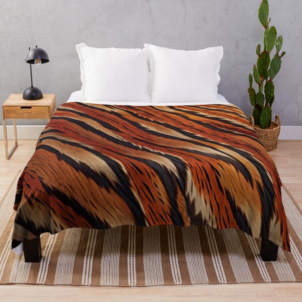 Aperçu de l'œuvre Abstract Tiger Skin Pattern créée et vendue par TheArtOfPat.