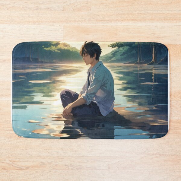 Item preview, anime sad men in sea art designed and sold by Amitabr14.