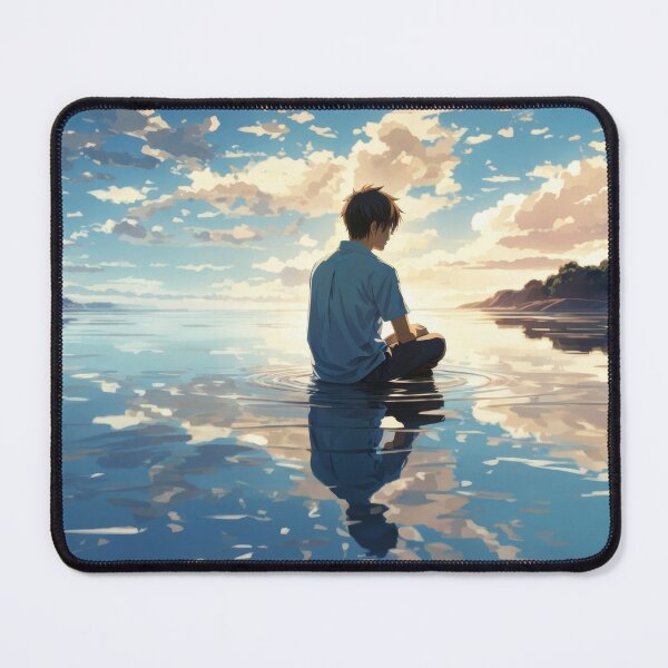 Item preview, anime sad men in sea art designed and sold by Amitabr14.