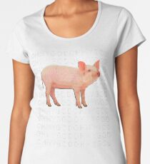 Shane Pig Oh my God T-shirt - Dawson style Women's Premium T-Shirt