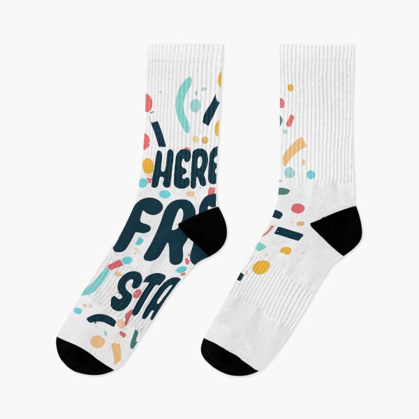 Item preview, Here's to Fresh Starts - Celebration Confetti Design designed and sold by NiftyWrx.