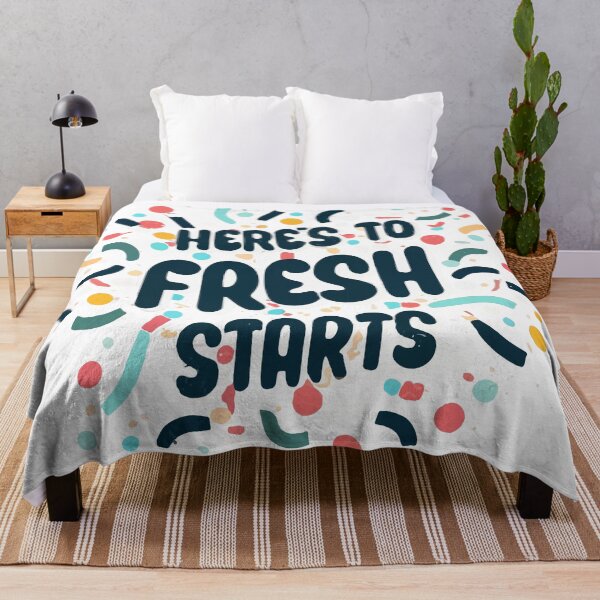 Item preview, Here's to Fresh Starts - Celebration Confetti Design designed and sold by NiftyWrx.