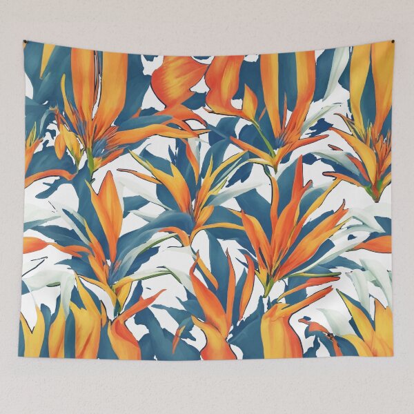 Item preview, Unfurling Paradise: Captures the flower's dramatic unfolding process. designed and sold by paintnprint.