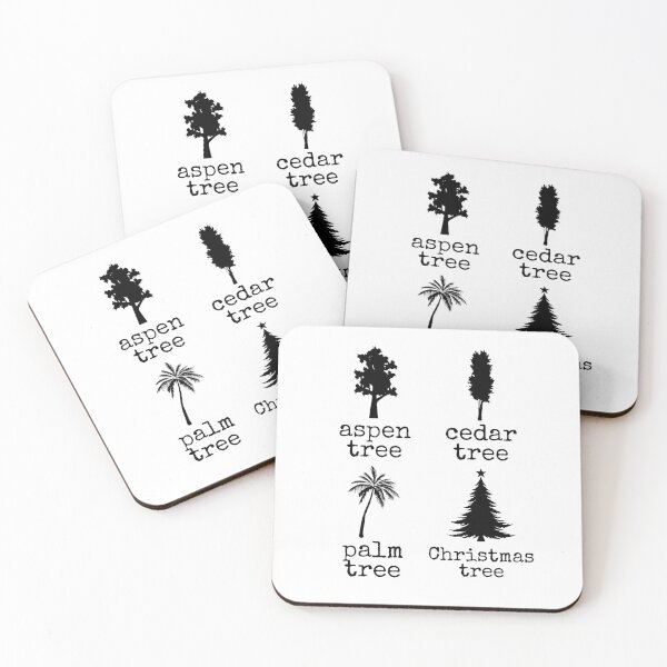 Item preview, Aspen tree, cedar tree, palm tree, Christmas tree. designed and sold by Ghoof-Wear.