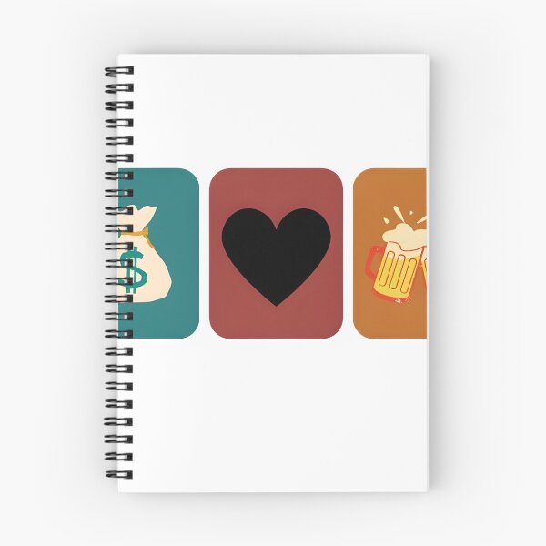 Item preview, Money,love and beer designed and sold by Newrealis.