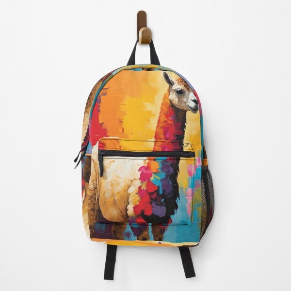 Item preview, Multi Coloured Alpaca print 1 designed and sold by Random Designs.