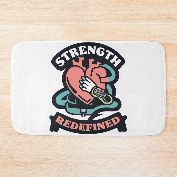 Item preview, Strength Redefined Heart & Prosthetic Limb Design designed and sold by NiftyWrx.