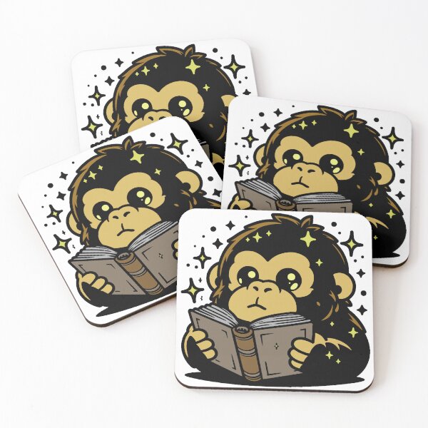 Item preview, Reading Monkey designed and sold by AdamMuranski.