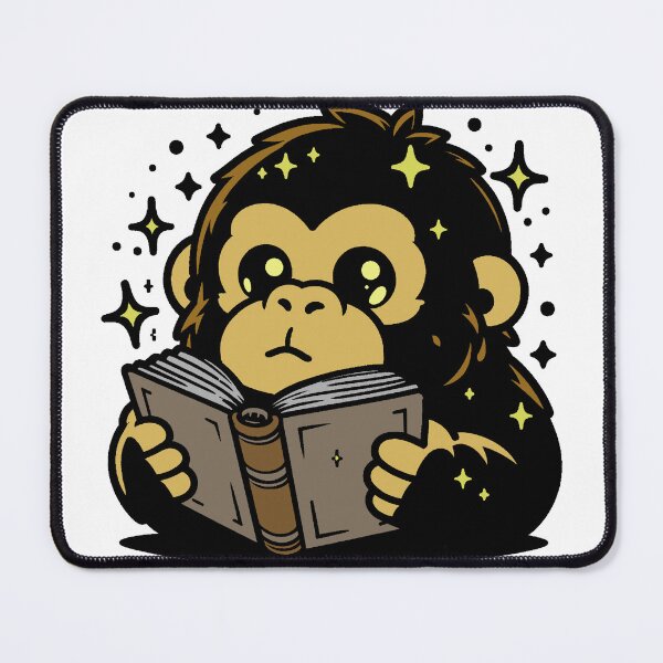 Item preview, Reading Monkey designed and sold by AdamMuranski.