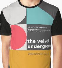 Der Velvet Underground Konzertdruck Grafik T-Shirt