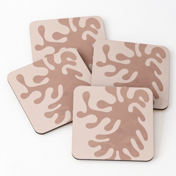 Item preview, Organic Shapes Neutral designed and sold by technicolorable_art.
