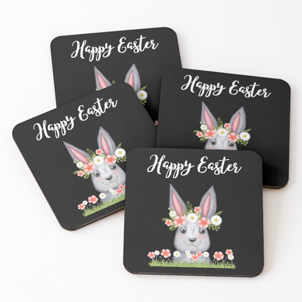 Item preview, Easter Rabbit wishes Happy Easter designed and sold by DMHG.