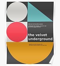 The Velvet Underground concert print Poster