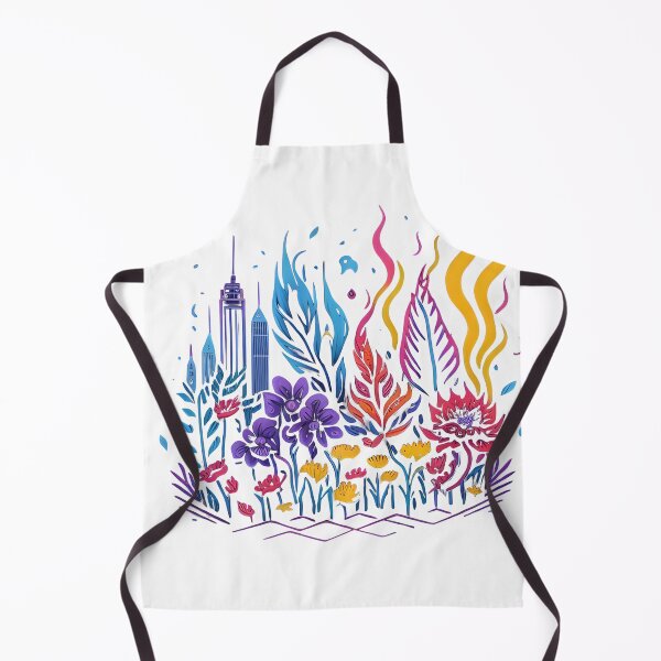 Item preview, Floral city designed and sold by Newrealis.