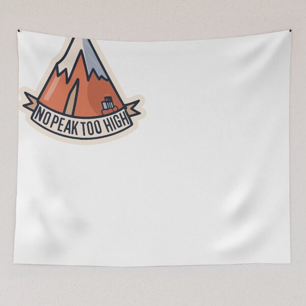 Item preview, No Peak Too High - Inclusive Mountain Adventure designed and sold by NiftyWrx.