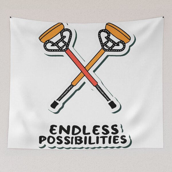 Item preview, Endless Possibilities - Infinity and Crutches Design designed and sold by NiftyWrx.