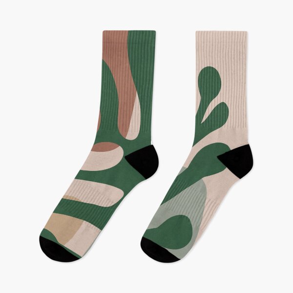 Item preview, Simple Scandinavian, Abstract Green Leaf designed and sold by technicolorable_art.