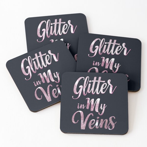 Item preview, Glitter in My Veins designed and sold by thegirlyshoppe.