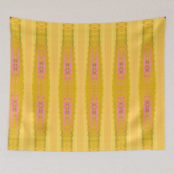 Item preview, Colorful Yellow Pink Green & Orange Striped Seamless Pattern Design, Unique Gifts For Him Or Her, Modern Home Decor designed and sold by ATSCreationsZA.