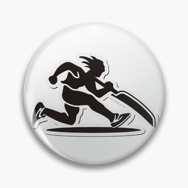 Item preview, Athletic Running Blade Motion Silhouette designed and sold by NiftyWrx.