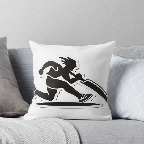 Item preview, Athletic Running Blade Motion Silhouette designed and sold by NiftyWrx.