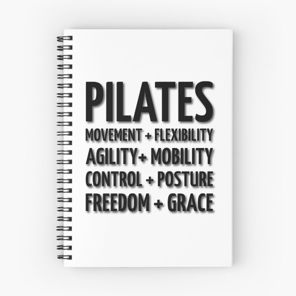 Item preview, Pilates Fitness Motivational Words designed and sold by ArticLotusShop.