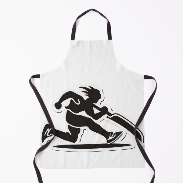 Item preview, Athletic Running Blade Motion Silhouette designed and sold by NiftyWrx.