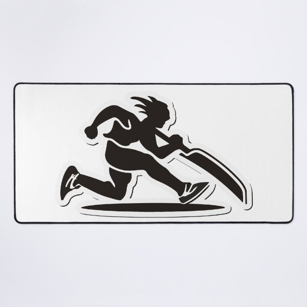 Item preview, Athletic Running Blade Motion Silhouette designed and sold by NiftyWrx.