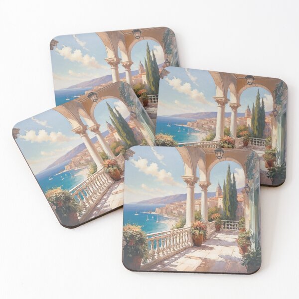 Item preview, Mediterranean View designed and sold by Sanctum Icons.