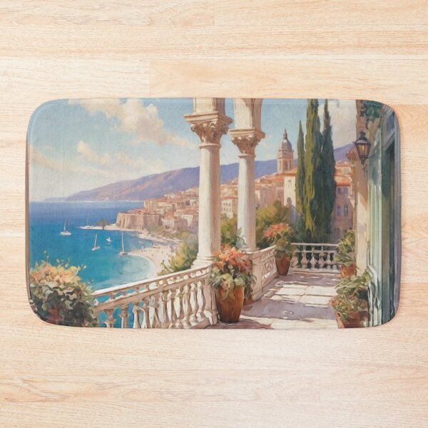 Item preview, Mediterranean View designed and sold by Sanctum Icons.