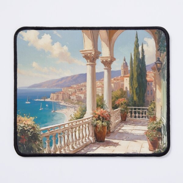 Item preview, Mediterranean View designed and sold by Sanctum Icons.