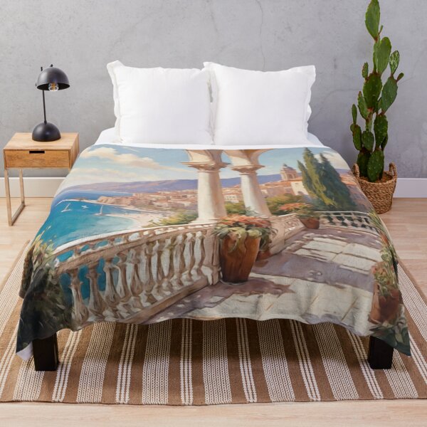 Item preview, Mediterranean View designed and sold by Sanctum Icons.