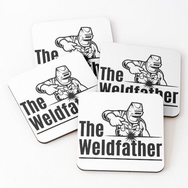 Item preview, The Weldfather, design for welders and welding lovers, gift for beginners or expert welders designed and sold by IronPulseStore.
