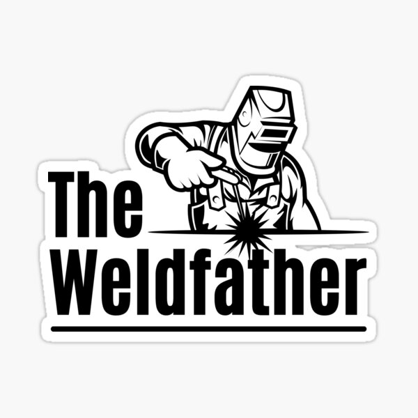 Item preview, The Weldfather, design for welders and welding lovers, gift for beginners or expert welders designed and sold by IronPulseStore.