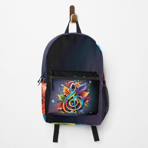 Item preview, Music, colorful clef with leaves. designed and sold by nicky2342.