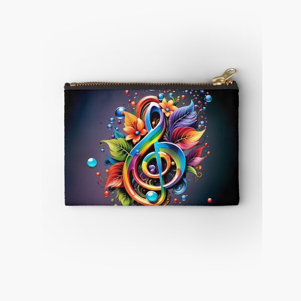 Item preview, Music, colorful clef with leaves. designed and sold by nicky2342.