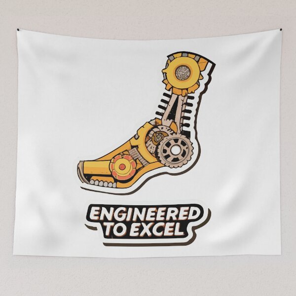 Item preview, Engineered to Excel Mechanical Leg Design designed and sold by NiftyWrx.