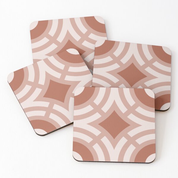 Item preview, Geometric Pattern: Chapateo: Umber Light designed and sold by Red Wolf.